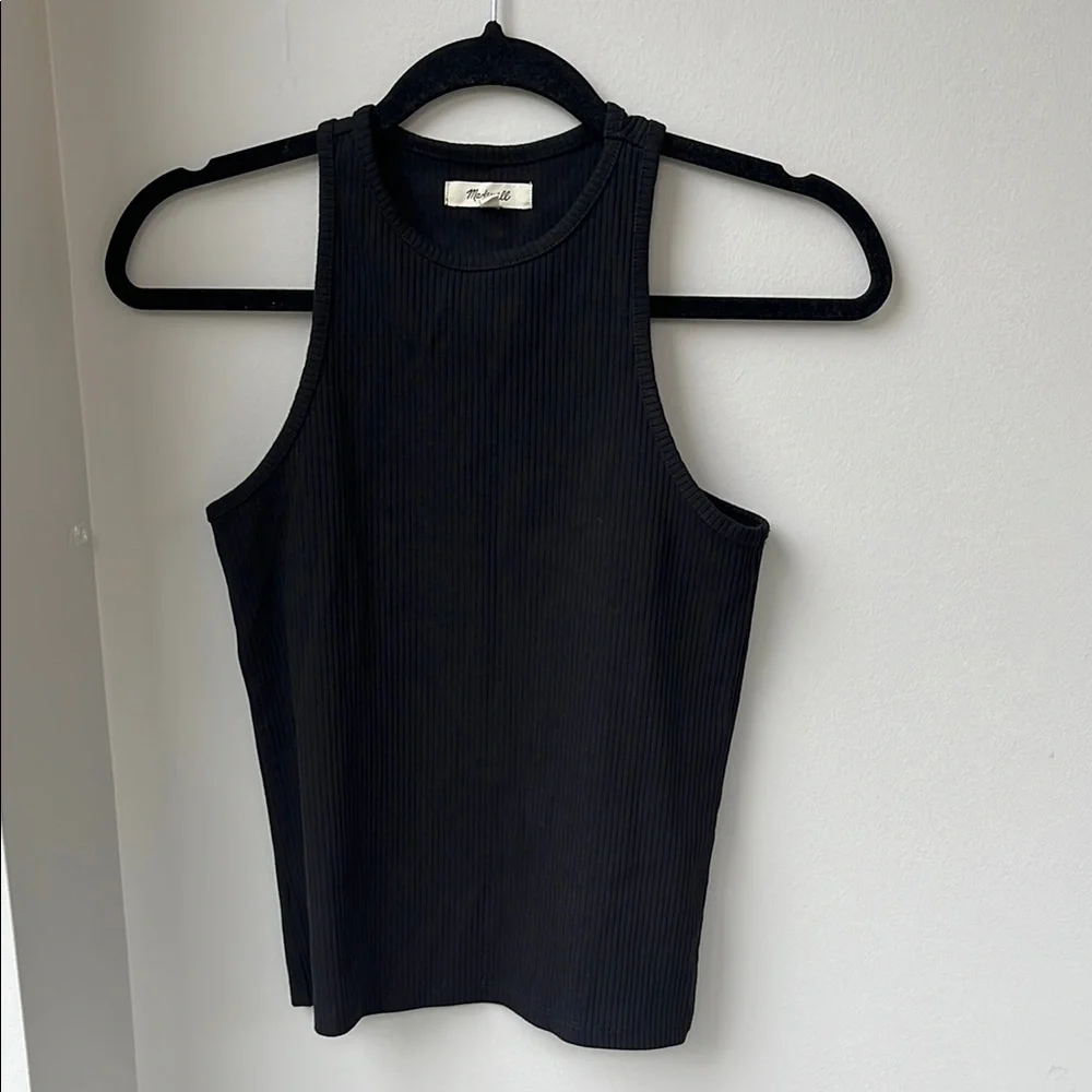 Madewell Highneck Tank in Sleekhold - Picture 6 of 10